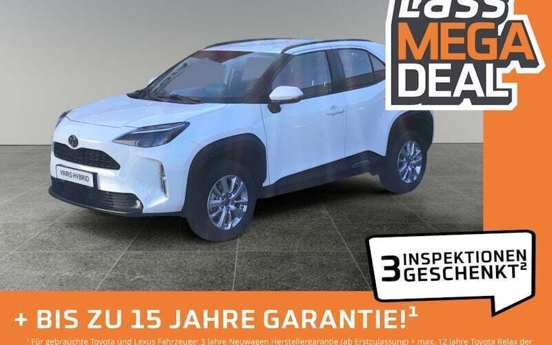 Weiß Gebraucht 2024 Toyota Yaris Cross Comfort SUV | 23.980 € (Superpreis) - Bild 1/4