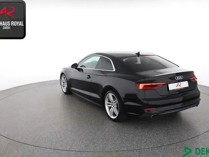 Używany Audi A5 S-Line 190 KM (139 kW) 2019 Czarny Coupe