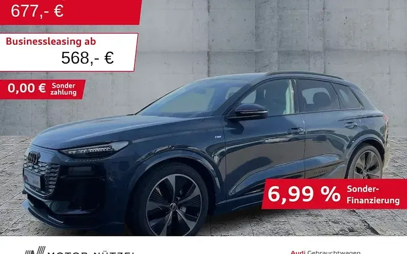 Używany Audi Q6 e-tron Advanced 285 kW (388 KM) 2025 Niebieski SUV