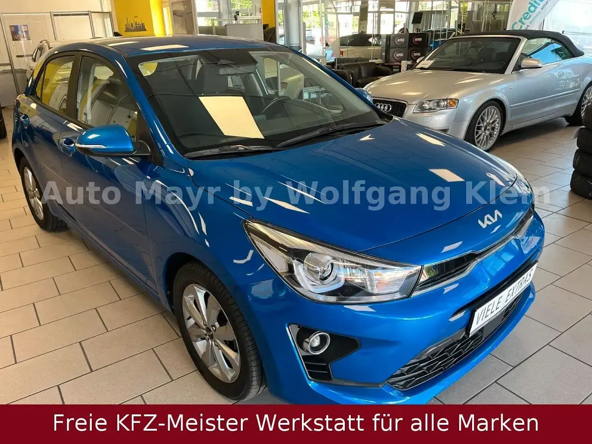 Gebraucht Kia Rio Vision 101 PS (74 kW) 2023 Blau Kleinwagen