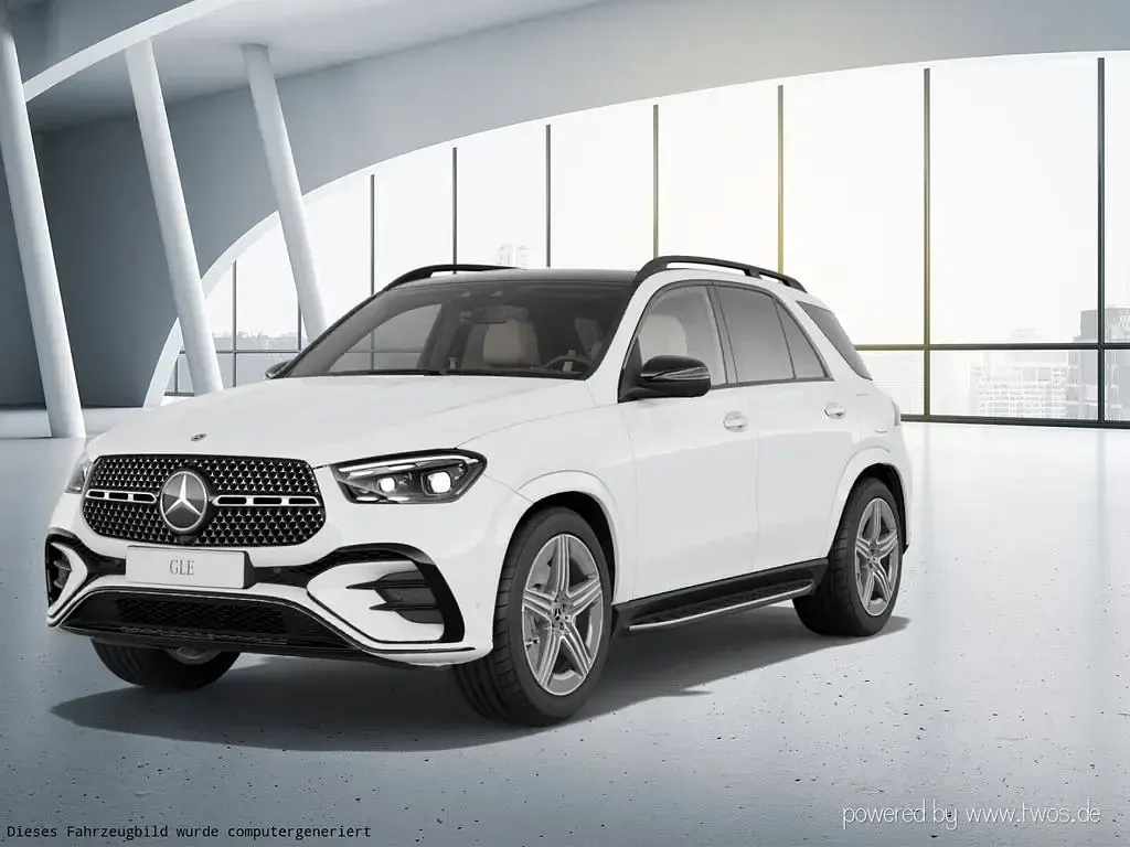 Gebraucht Mercedes GLE350 AMG line 197 PS (144 kW) 2024 Unilack polarweiß SUV