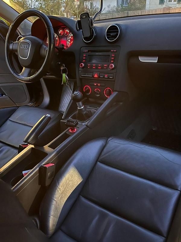 Gebraucht Audi A3 125 PS (91 kW) 2008 Schwarz Kleinwagen