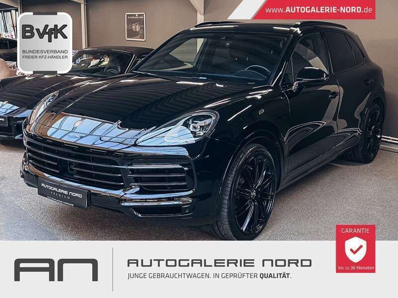 Schwarz Gebraucht 2019 Porsche Cayenne Turbo SUV | 55.790 € - Bild 1/4