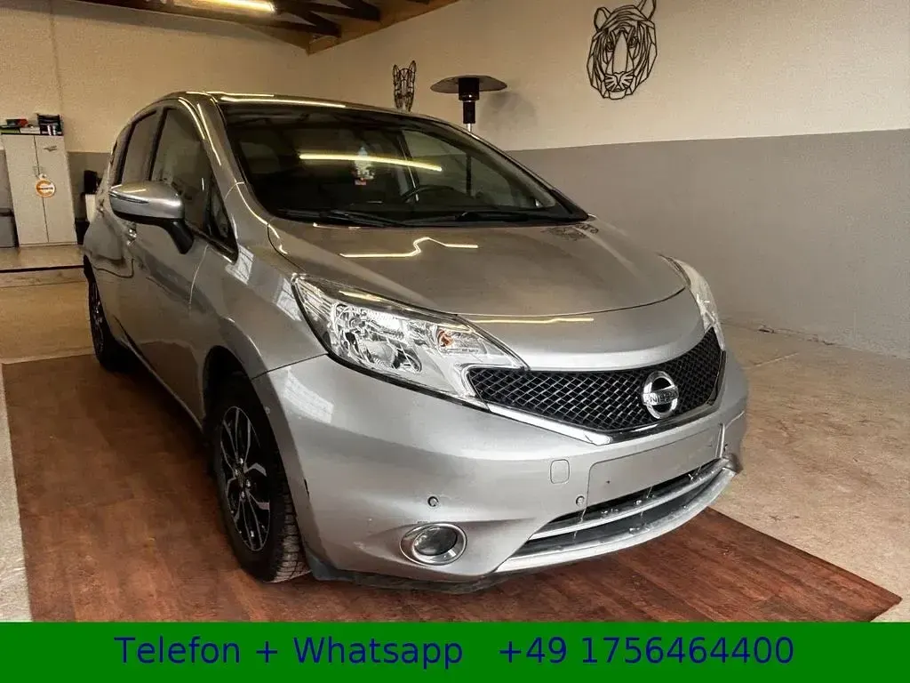 Gebraucht Nissan Note Visia 98 PS (72 kW) 2015 Silber Kleinwagen