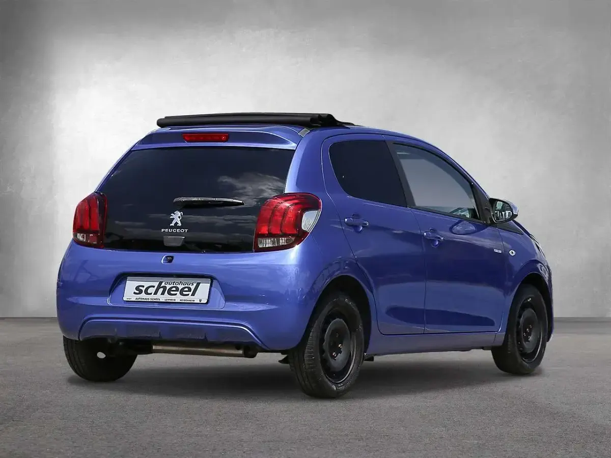 Gebraucht Peugeot 108 Style 72 PS (52 kW) 2018 Blau Limousine