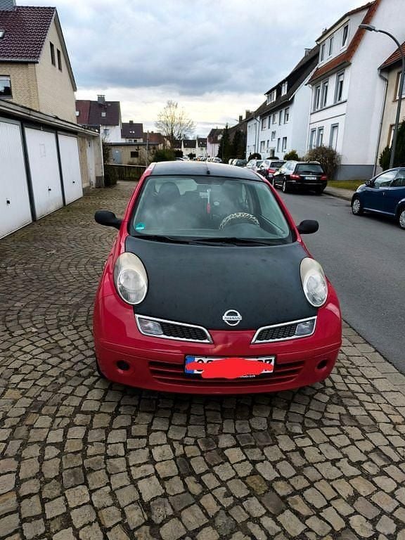 Gebraucht Nissan Micra Visia 65 PS (47 kW) 2009 Rot Limousine