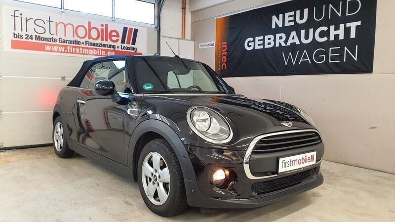 Schwarz Gebraucht 2017 Mini One Cabriolet Pepper Cabrio | 15.800 € (Fairer Preis) - Bild 1/4