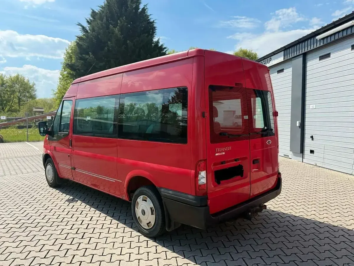 Usata Ford Transit 116 CV (85 kW) 2010 Rosso Monovolume