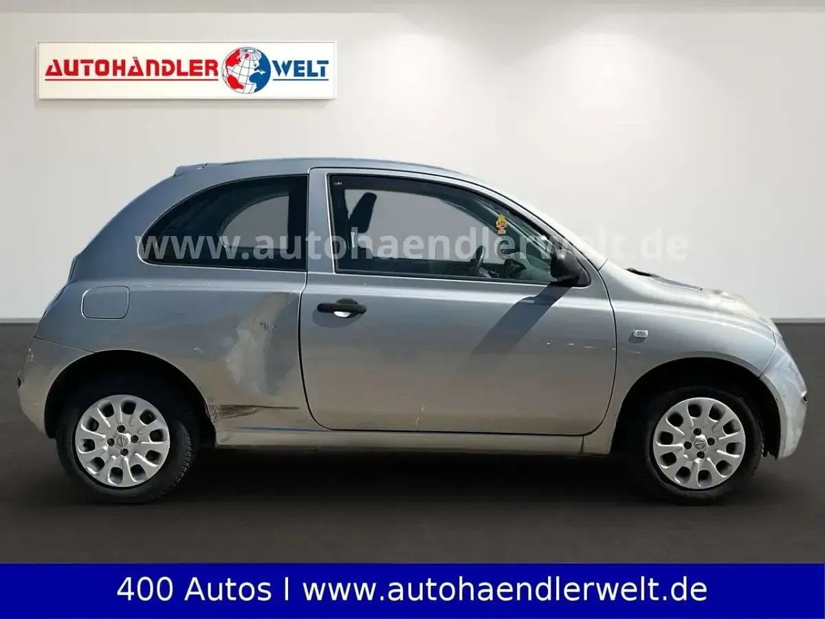 Gebraucht Nissan Micra 65 PS (47 kW) 2006 Silber Kleinwagen