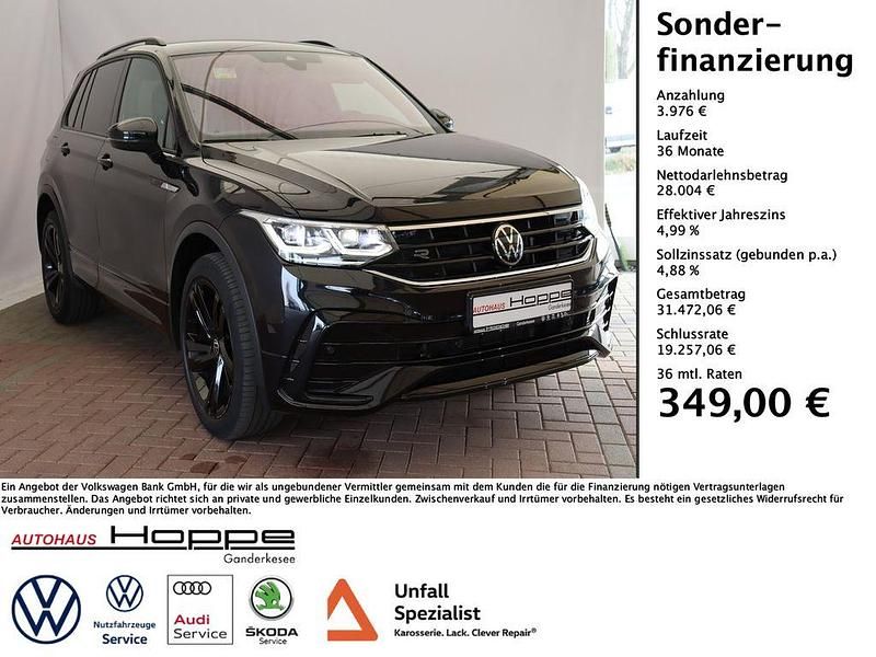 Gebraucht VW Tiguan Style 150 PS (110 kW) 2022 Schwarz SUV
