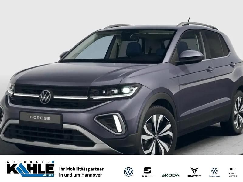 Blau Neu 2025 VW T-Cross Style SUV | 34.800 € (Teuer) - Bild 1/4