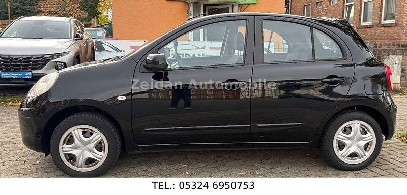Gebraucht Nissan Micra Acenta 80 PS (58 kW) 2011 Schwarz Kleinwagen