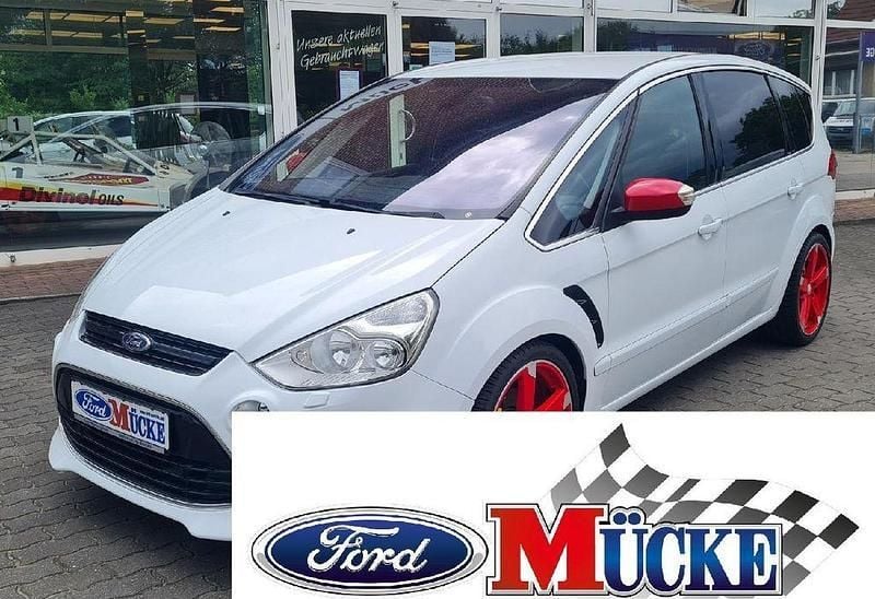 Weiß Gebraucht 2014 Ford S-MAX Titanium Van / Kleinbus | 13.990 € (Teuer) - Bild 1/4
