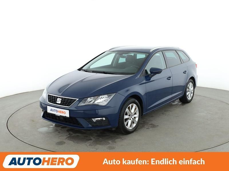 Gebraucht Seat Leon Style 110 PS (80 kW) 2017 Blau Kombi