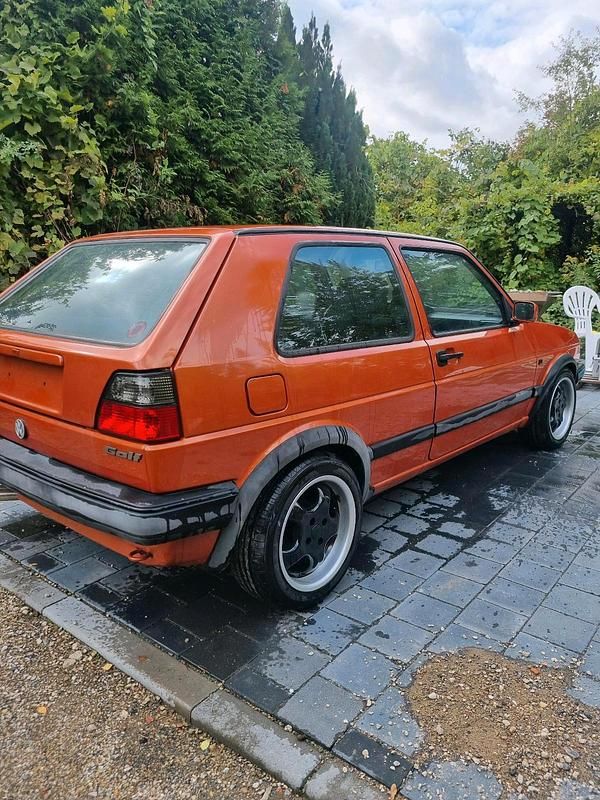 Gebraucht VW Golf II 70 PS (51 kW) 1990 Orange Kleinwagen