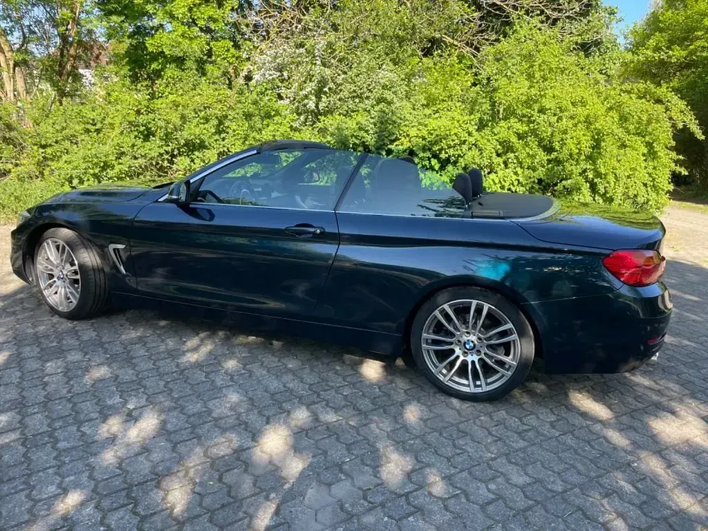 Second-hand BMW 420 190 CP (139 kW) 2017 Albastru Cabrio