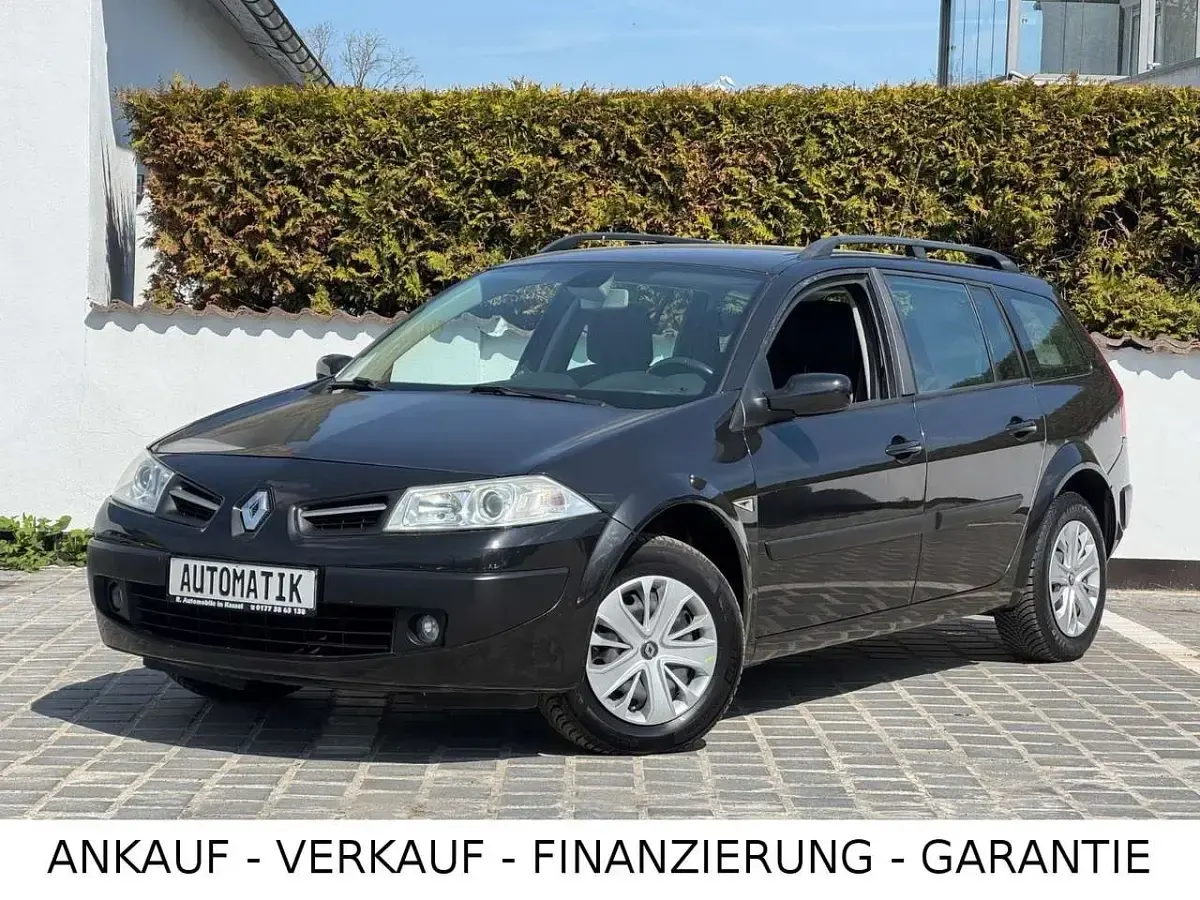 Gebraucht Renault Mégane GrandTour Avantage 111 PS (81 kW) 2008 Schwarz Kombi