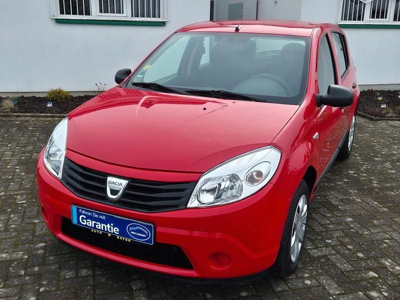 Gebraucht Dacia Sandero 75 PS (55 kW) 2009 Rot Limousine