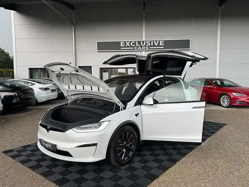 Gebraucht Tesla Model X Plaid 759 kW (1033 PS) 2023 Weiß SUV