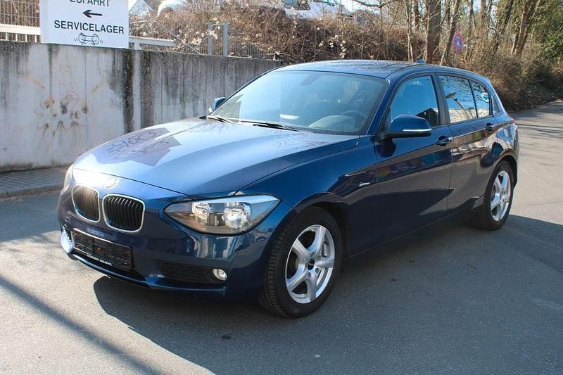Gebraucht BMW 116 Efficient Dynamics 116 PS (85 kW) 2012 Blau Kleinwagen