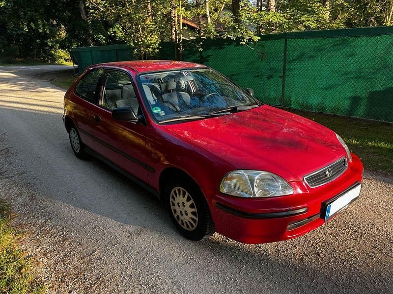 Rot Gebraucht 1995 Honda Civic S Limousine | 3.550 € - Bild 1/4