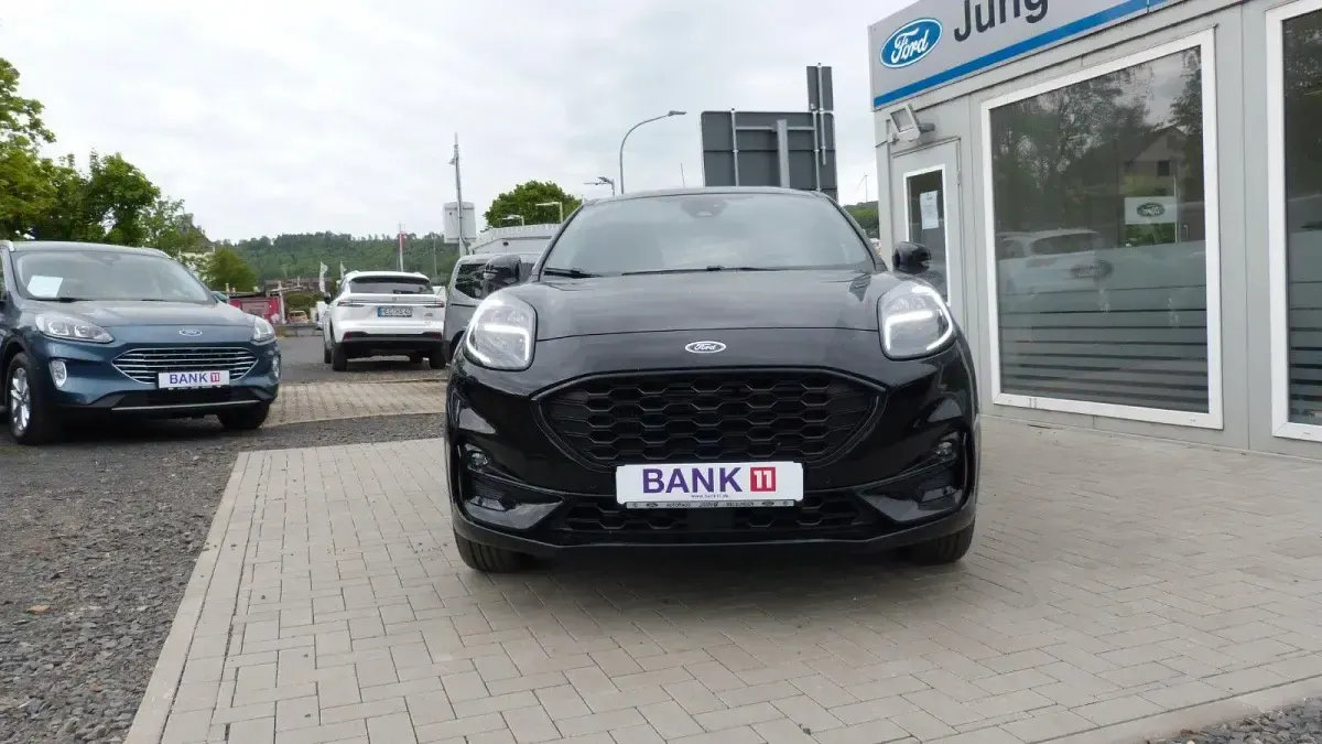 Gebraucht Ford Puma ST-Line X 125 PS (91 kW) 2022 Schwarz SUV