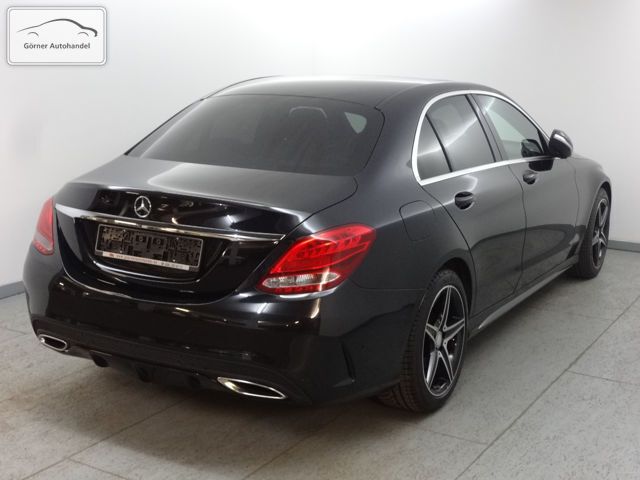 Gebraucht Mercedes C200 AMG line 184 PS (135 kW) 2014 Schwarz metallic Limousine