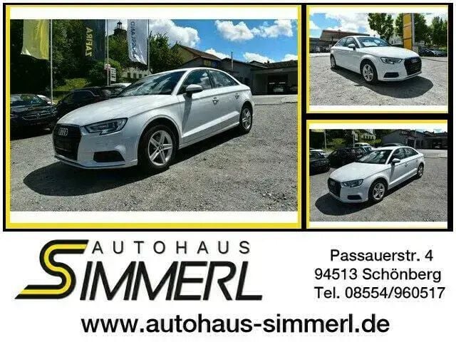 Gletscherweiß Gebraucht 2020 Audi A3 Advanced Limousine | 20.850 € (Superpreis) - Bild 1/4