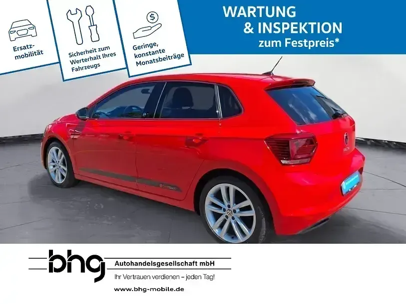 Gebraucht VW Polo Comfortline 95 PS (69 kW) 2021 Rot Limousine