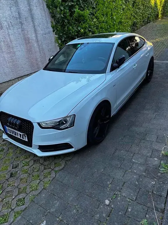 Gebraucht Audi A5 Sportback S-Line 245 PS (180 kW) 2015 Weiß Kleinwagen