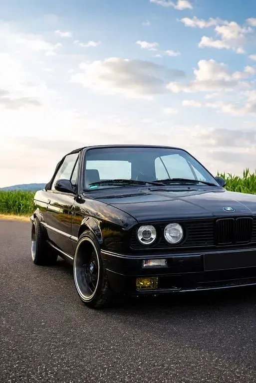Gebraucht BMW 320 Cabriolet 129 PS (94 kW) 1989 Schwarz Cabrio