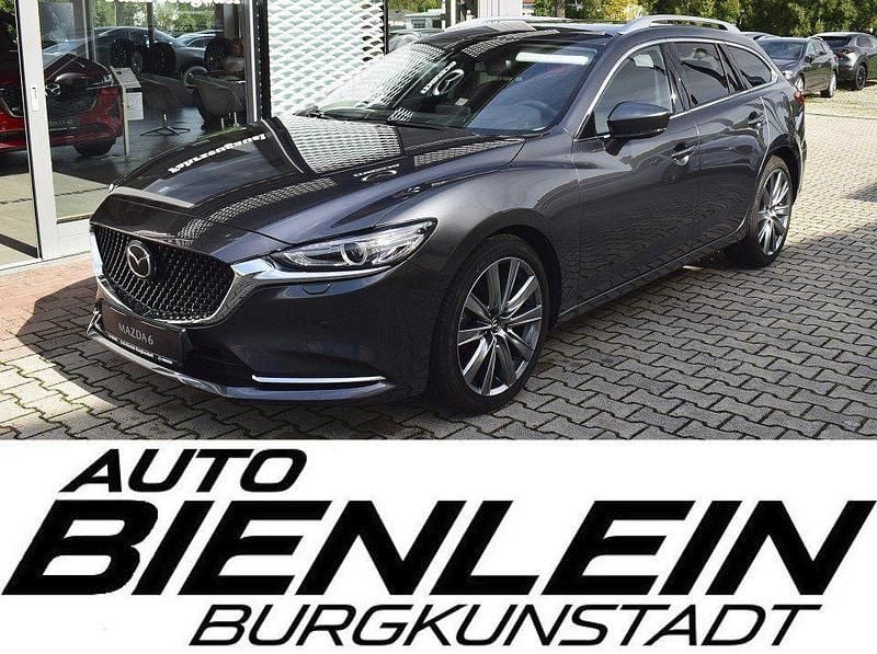 Grau Gebraucht 2023 Mazda 6 Exclusive-Line Limousine | 27.400 € (Fairer Preis) - Bild 1/4