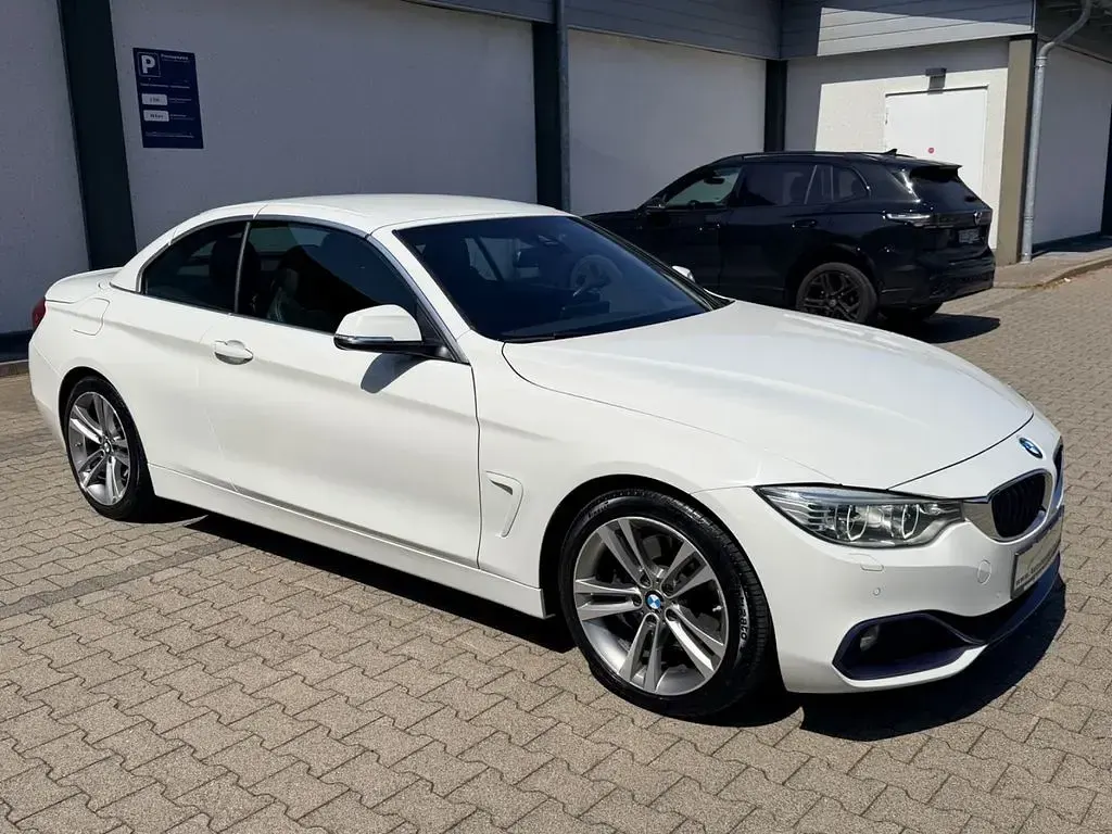 Gebraucht BMW 430 Cabriolet Sport Line 258 PS (189 kW) 2016 Weiß Cabrio