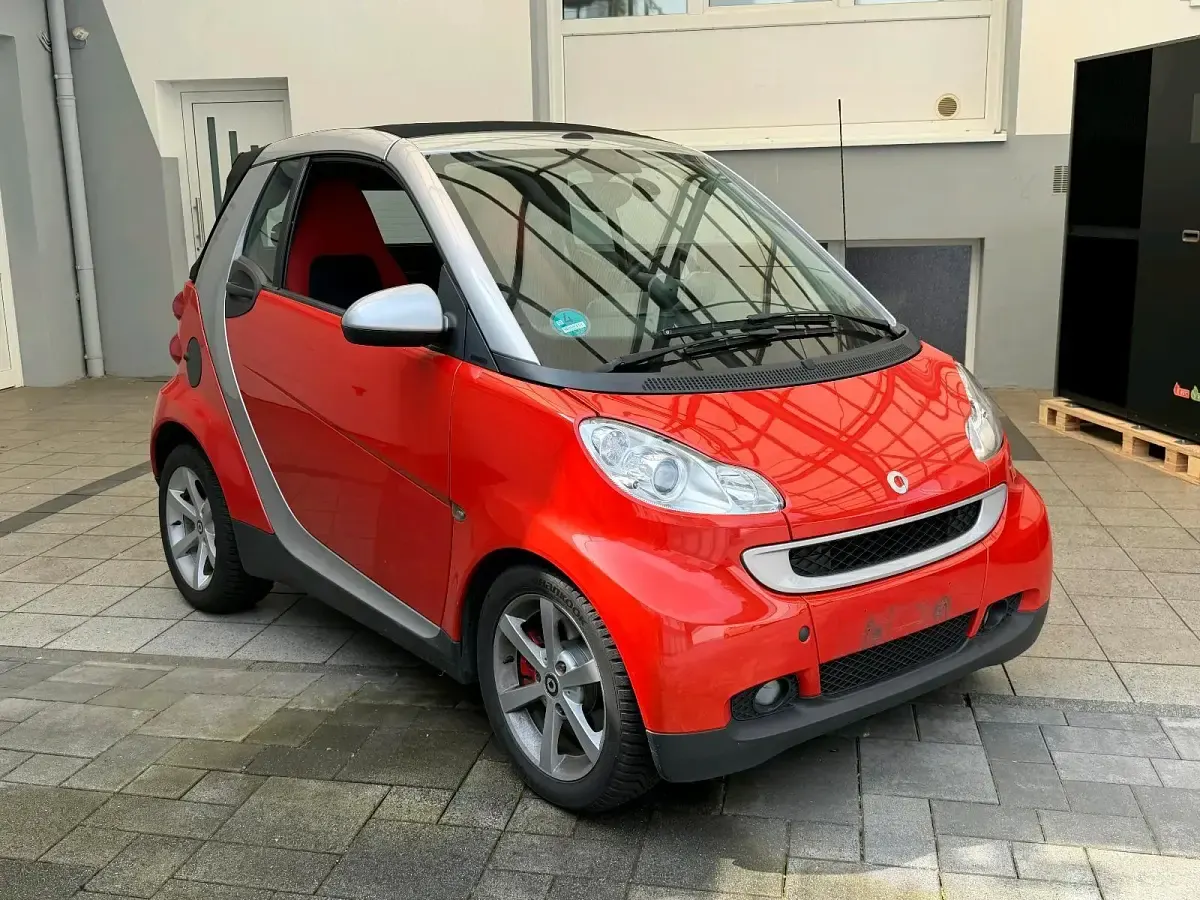 Gebraucht Smart ForTwo Cabrio 45 PS (33 kW) 2007 Rot Cabrio
