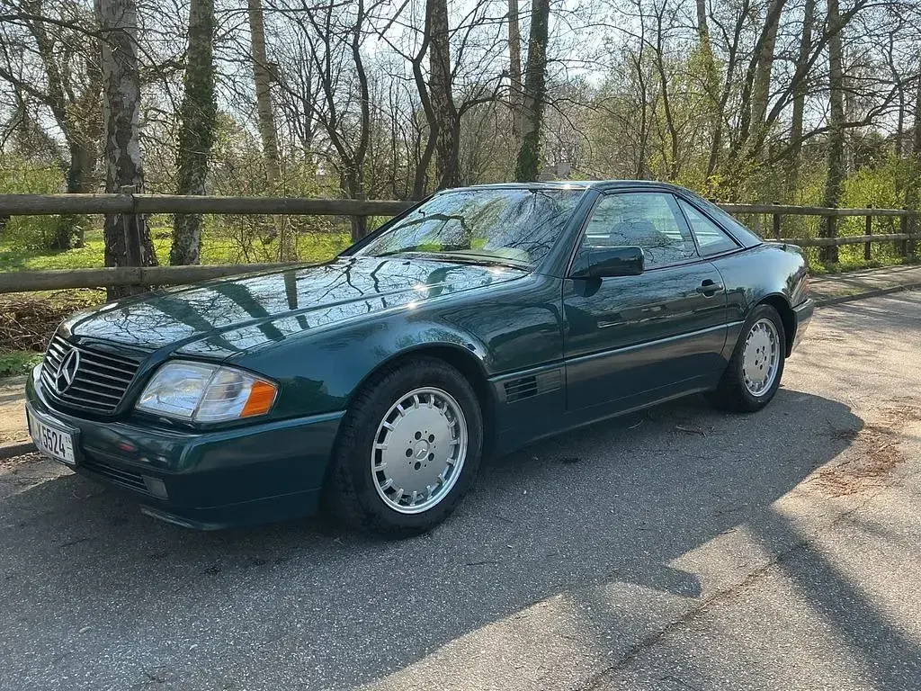 Second-hand Mercedes SL320 231 CP (169 kW) 1995 Verde Cabrio