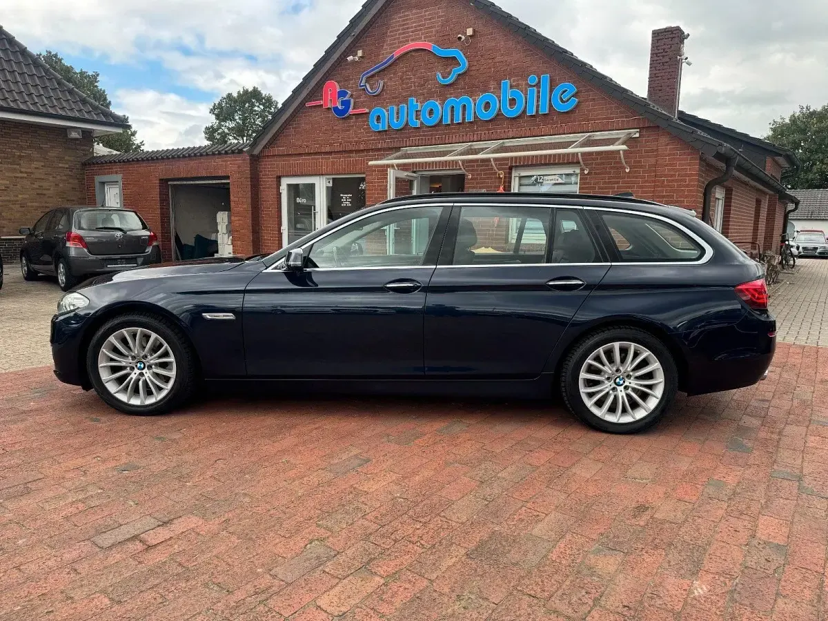 Gebraucht BMW 520 Luxury Line 190 PS (139 kW) 2016 Blau Kombi