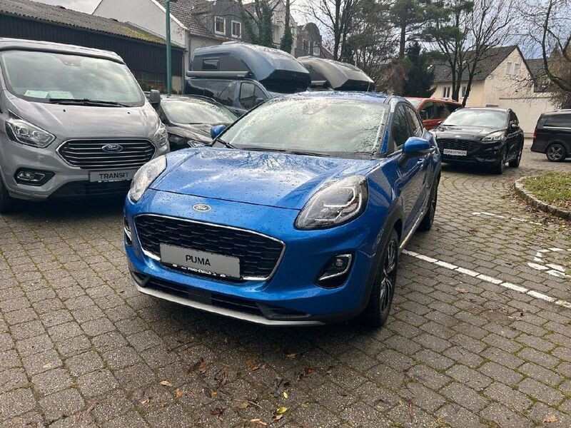 Blau Gebraucht 2020 Ford Puma Titanium SUV | 16.989 € (Guter Preis) - Bild 1/4