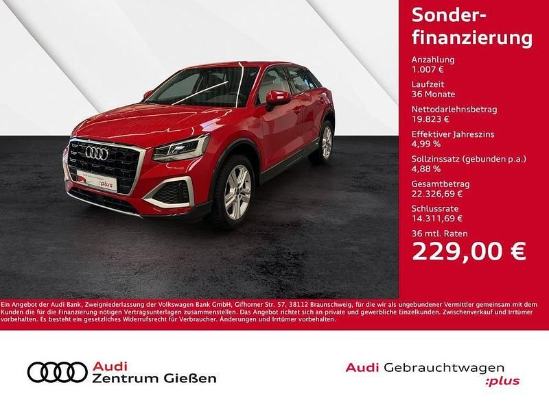 Rot Gebraucht 2023 Audi Q2 Advanced SUV | 20.830 € (Superpreis) - Bild 1/4
