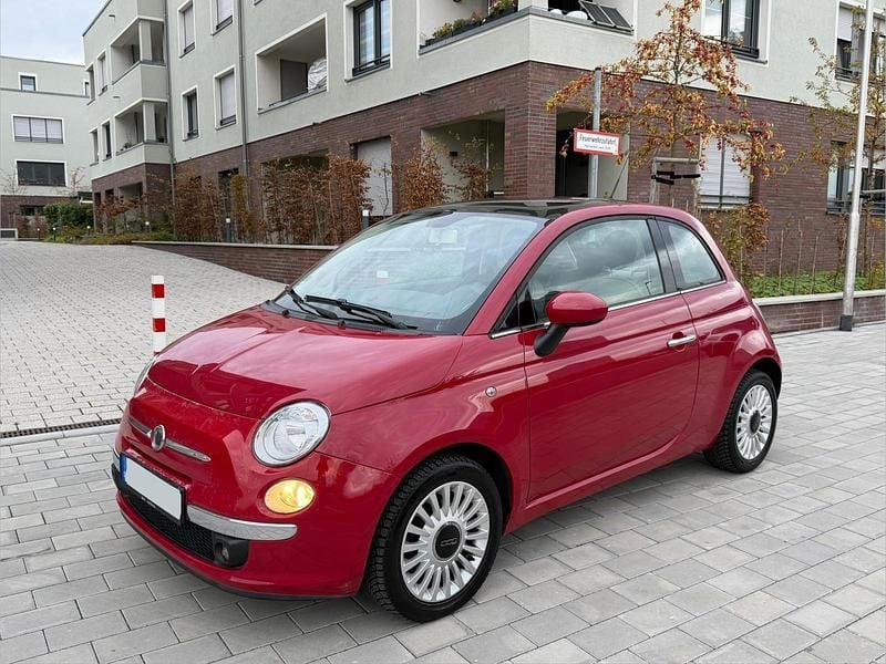 Rot Gebraucht 2008 Fiat 500 Kleinwagen | 2.600 € (Superpreis) - Bild 1/4