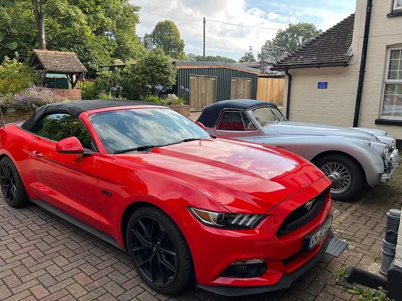 Gebraucht Ford Mustang 421 PS (309 kW) 2017 Rot Cabrio
