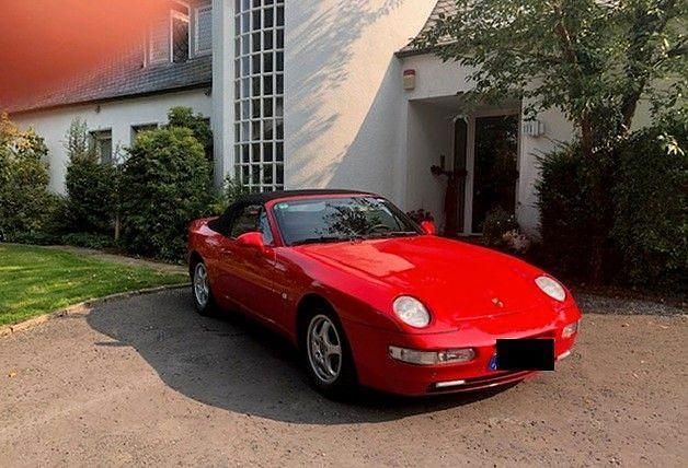 Rot Gebraucht 1992 Porsche 968 Cabrio | 29.968 € - Bild 1/4