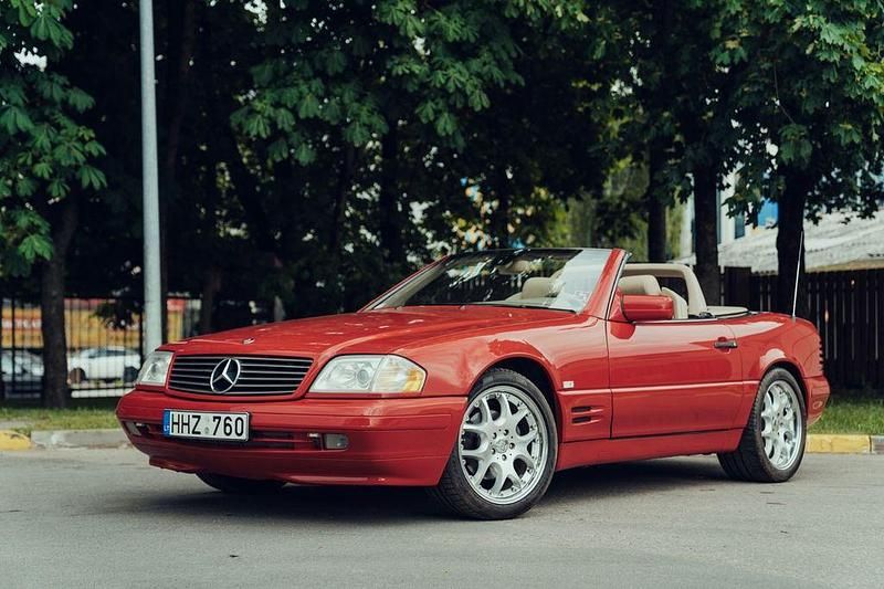 Gebraucht Mercedes SL500 320 PS (235 kW) 1998 Rot Cabrio