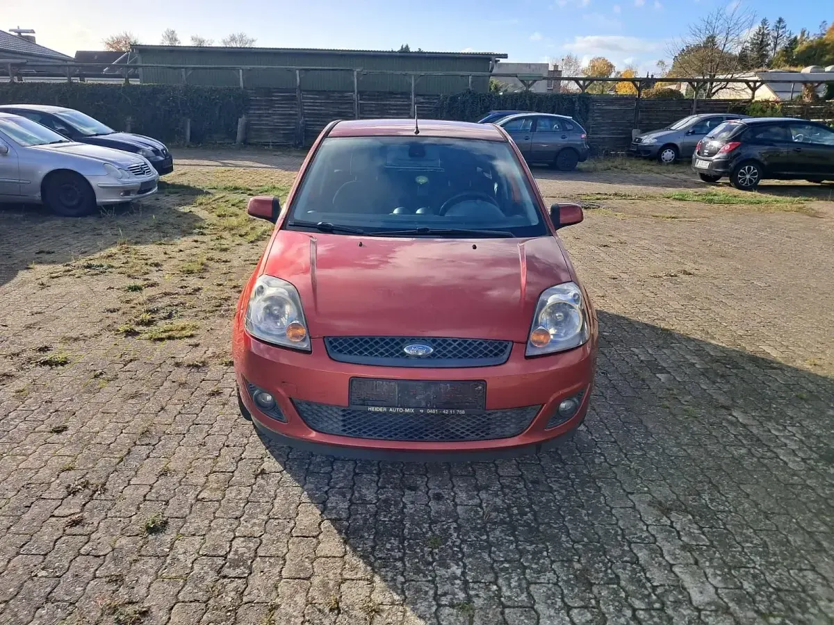 Gebraucht Ford Fiesta 68 PS (50 kW) 2006 Orange Kleinwagen
