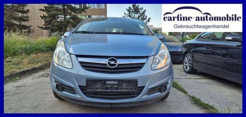 Blau Gebraucht 2009 Opel Corsa Selection Limousine | 1.950 € (Guter Preis) - Bild 1/4