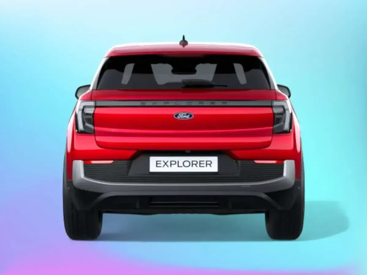 Nouvelle Ford Explorer Premium 125 kW (170 ch) 2026 Rouge SUV