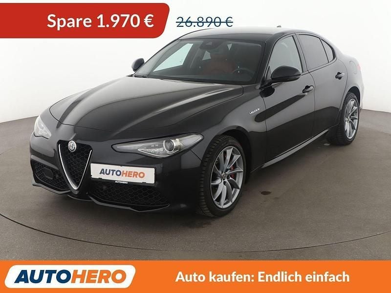 Gebraucht Alfa Romeo Giulia Veloce 280 PS (205 kW) 2018 Schwarz Limousine