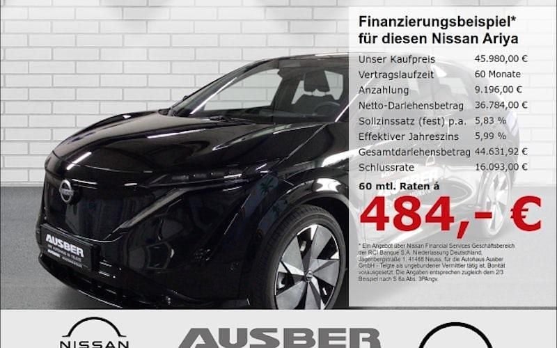 Schwarz Gebraucht 2023 Nissan Ariya Evolve SUV | 45.980 € (Fairer Preis) - Bild 1/4