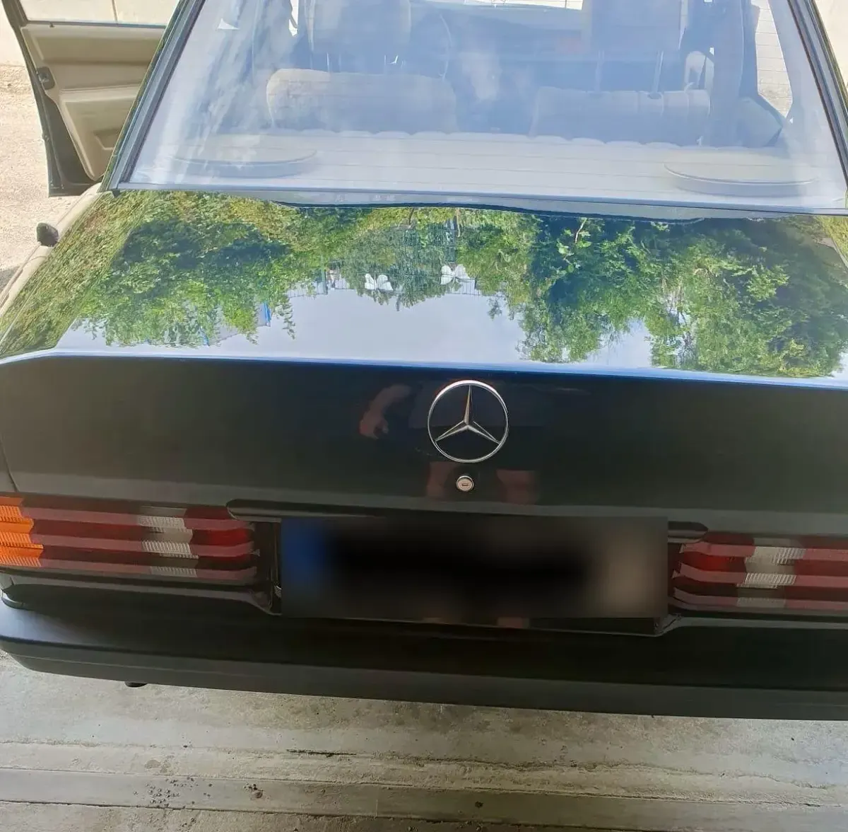 Gebraucht Mercedes 190 102 PS (75 kW) 1988 Blau Limousine
