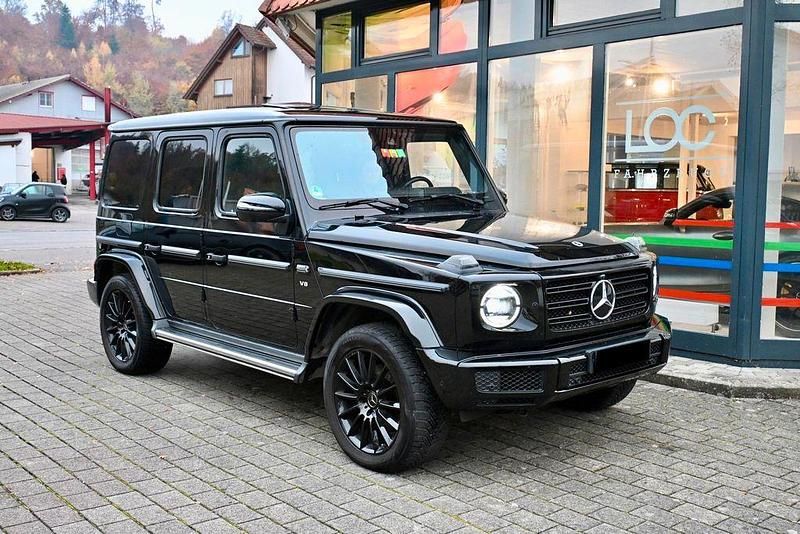Schwarz Gebraucht 2021 Mercedes G500 AMG line SUV | 123.460 € (Fairer Preis) - Bild 1/4