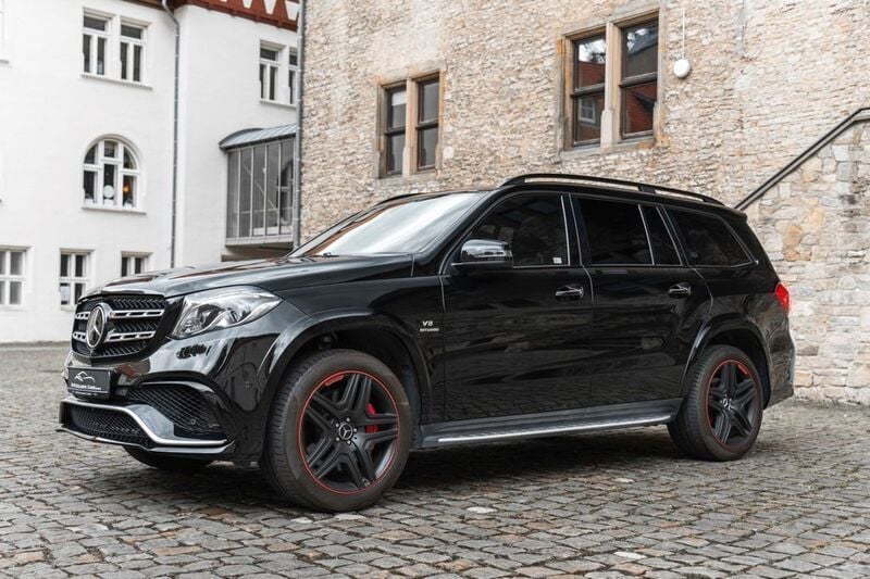 Schwarz Gebraucht 2015 Mercedes GL63 AMG AMG SUV | 43.999 € (Guter Preis) - Bild 1/4